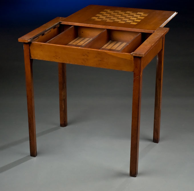 Yew Wood Game Table