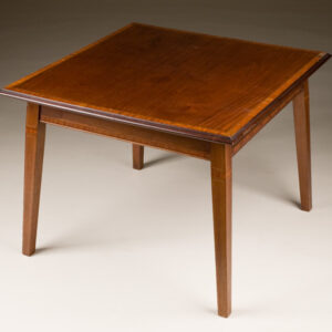 Antique Square Occasional Table