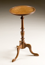 Faded Mahogany Tripod Table