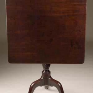 Square Top Tripod Table