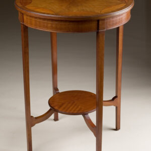 Old English Circular Side Table