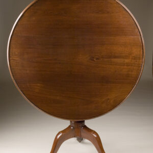 Faded Mahogany Tilt Top Table