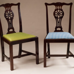 Pair of Chippendale Style Chairs