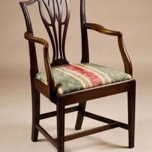 Hepplewhite style armchair