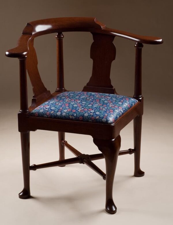 Custom English Corner Chair