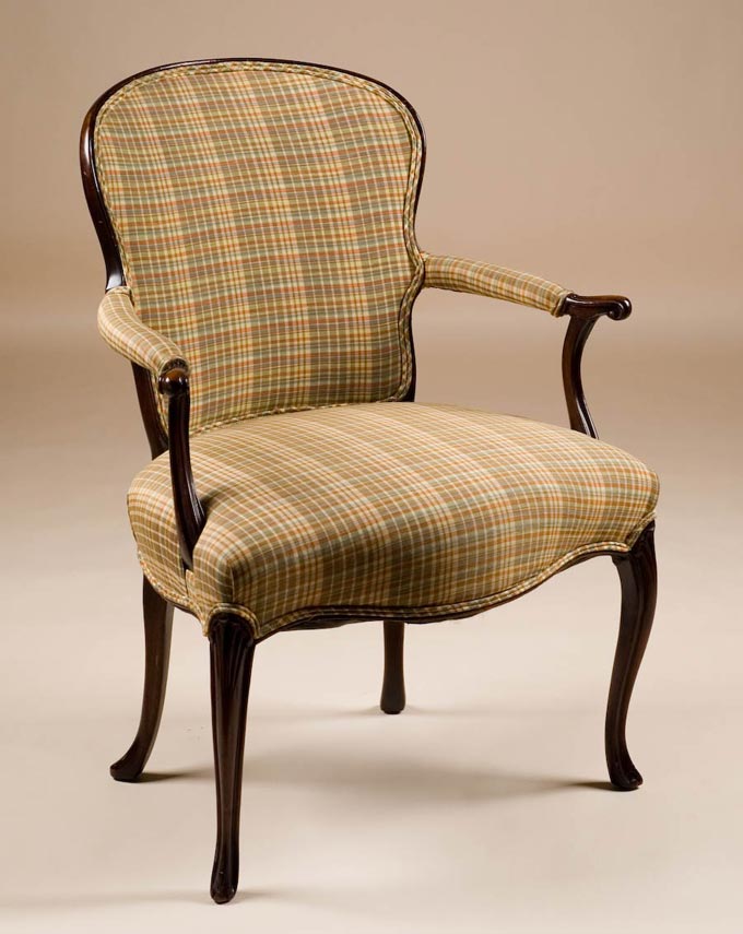 Armchair on Cabriole Legs