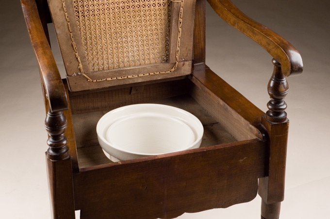 Antique commode chair for sale deals