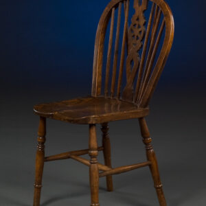 Single Wheel Back Windsor Chair