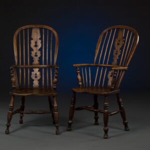Pair of English Windsor Chairs
