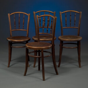 Set of Continental Cafe Chairs