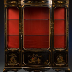Lacquered Collectors Cabinet