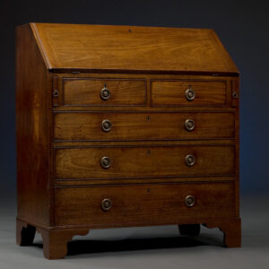 Faded Mahogany Slant Front Desk