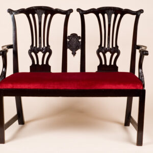Antique Chair Back Settee