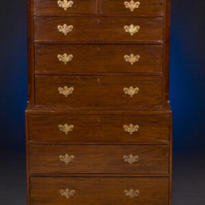 George III Mahogany Chest on Chest