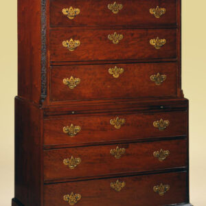 English Antique Chest On Chest