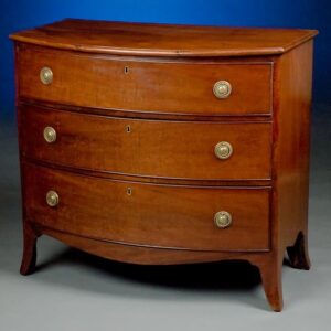 George III Bow Front Chest