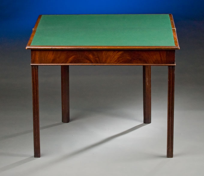 Georgian Folding Top Card Table