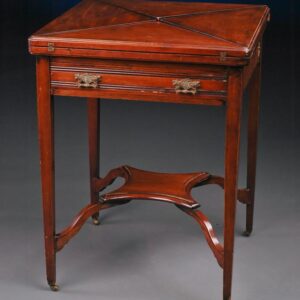 Antique Envelope Card Table