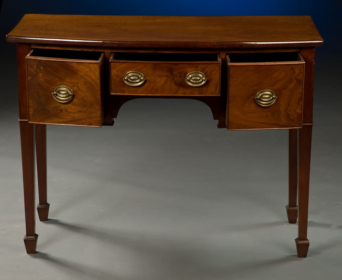English Antique Mahogany Side Server - Image 3