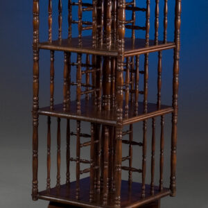 Antique Revolving Book Stand