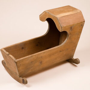 Antique Pine Crib