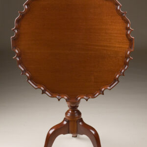 Tilt Top Piecrust Table
