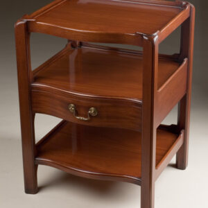 Serpentine Front End Table