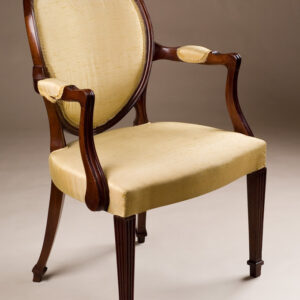 Carved Reproduction Armchair