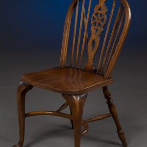 Custom Wheel Back Side Chair