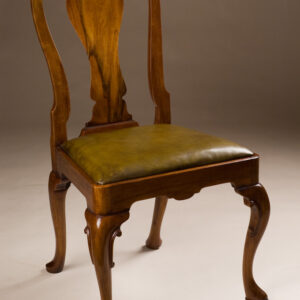 Reproduction Walnut Side Chair