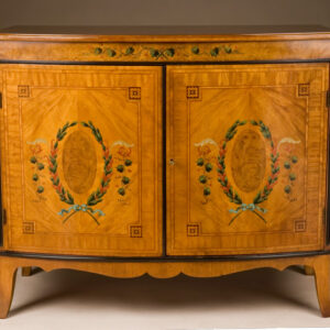 Reproduction Satinwood Commode