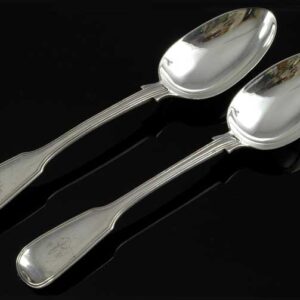 George Angell Silver Serving Spoons