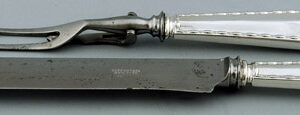 Sterling Tiffany Carving Set