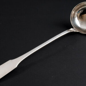 American Coin Silver Punch Ladle