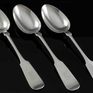 Set of Sterling Silver Tablespoons By R. Wallace & Sons
