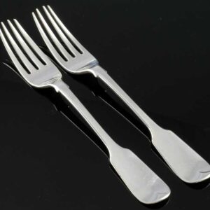 English Silver Dinner Forks