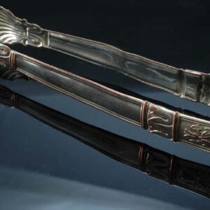 Fused Sheffield Sugar Tongs