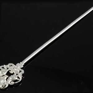 Antique Silver Meat Skewer