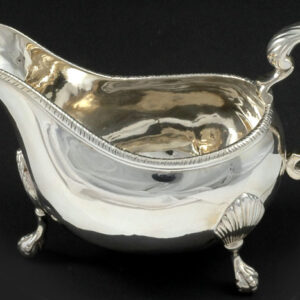 Georgian Silver Sauce Boat By Thomas Howell