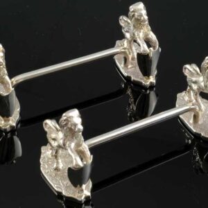 Antique Silverplate Knife Rests