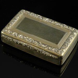 Silver Gilt Snuff Box