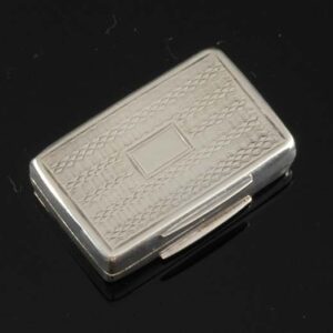 Victorian Silver Vinaigrette