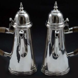 Sterling Silver Side Handle Pots