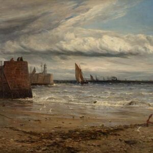 Seascape By Gustave de Breanski
