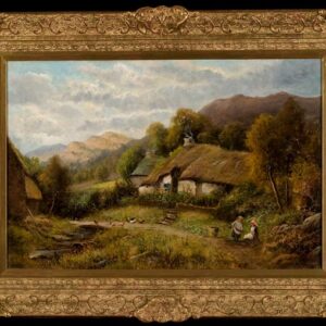 Country Landscape By William Langley