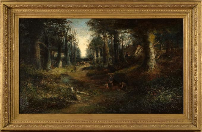 Woodland Scene By ADK Griffiths