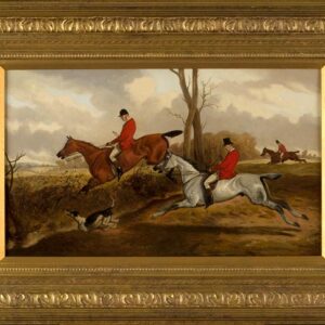 Fox Hunt Painting By Wheeler