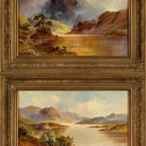 Pair of Paintings By FE Jamieson