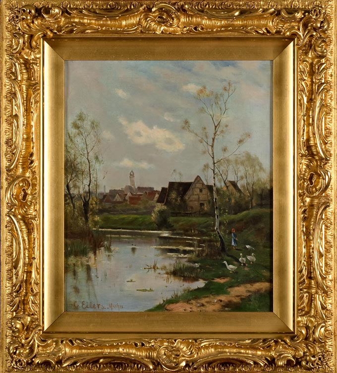 Conrad Eilers Landscape Painting