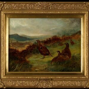 Grouse Painting By W Ackernley